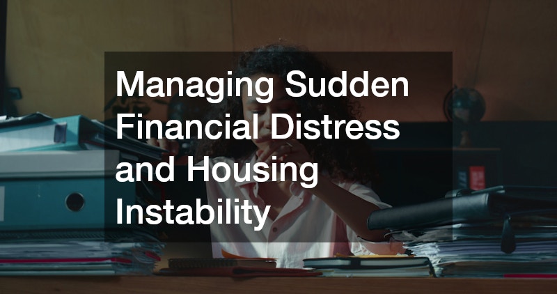 Managing Sudden Financial Distress and Housing Instability
