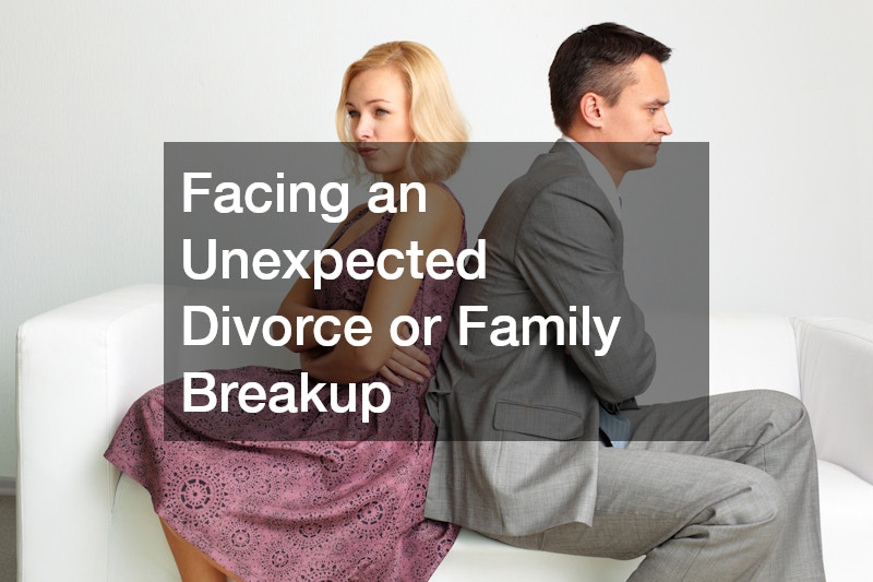 Facing an Unexpected Divorce or Family Breakup