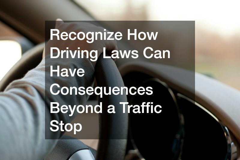 Recognize How Driving Laws Can Have Consequences Beyond a Traffic Stop