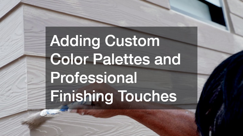 Adding Custom Color Palettes and Professional Finishing Touches