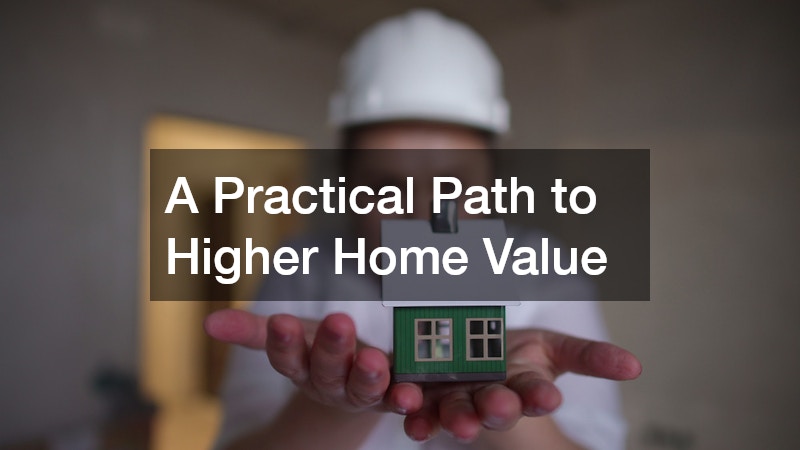 A Practical Path to Higher Home Value