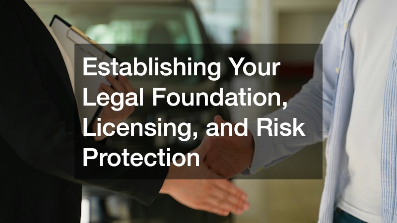 Establishing Your Legal Foundation, Licensing, and Risk Protection