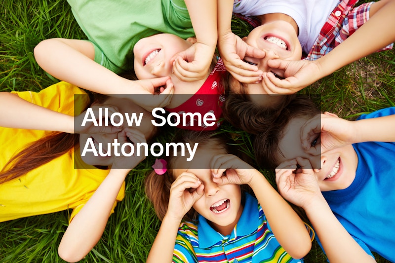 Allow Some Autonomy
