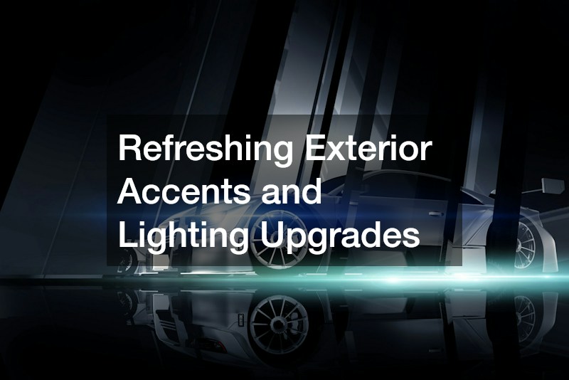 Refreshing Exterior Accents and Lighting Upgrades