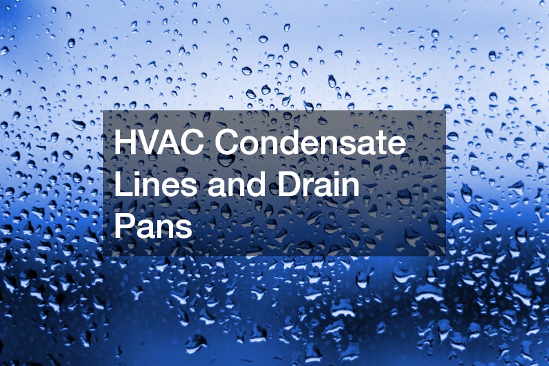 HVAC Condensate Lines and Drain Pans