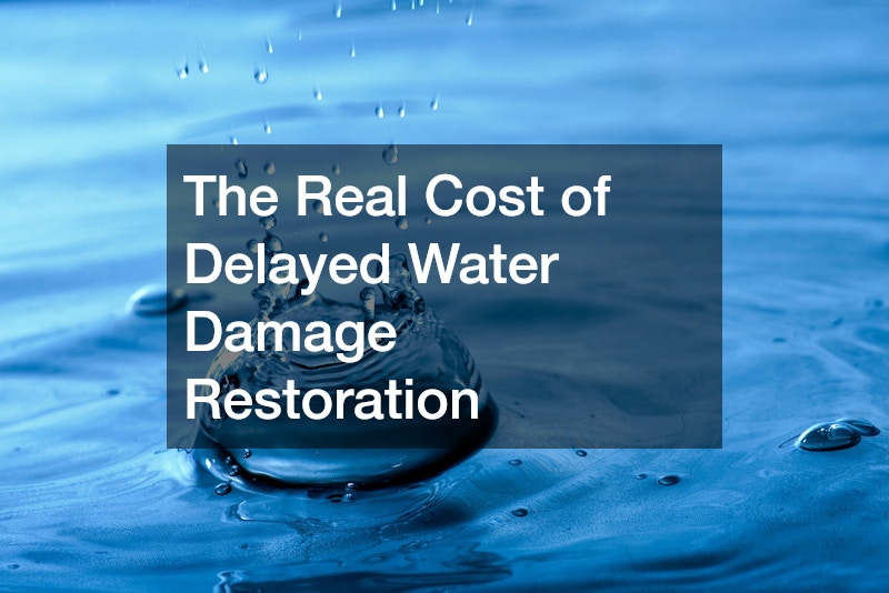 The Real Cost of Delayed Water Damage Restoration