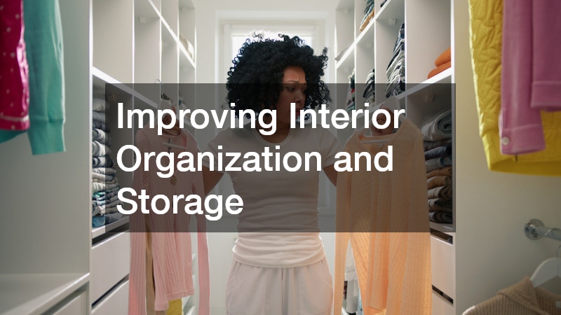 Improving Interior Organization and Storage