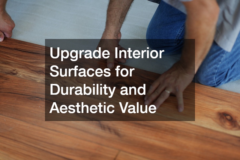 Upgrade Interior Surfaces for Durability and Aesthetic Value