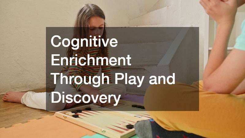 Cognitive Enrichment Through Play and Discovery