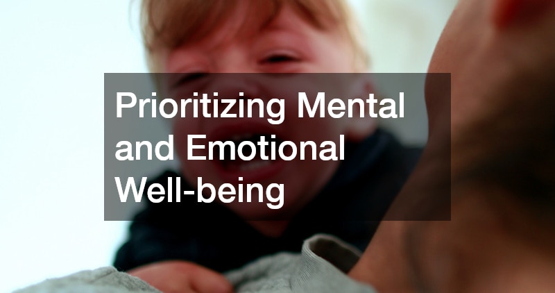 Prioritizing Mental and Emotional Well-being