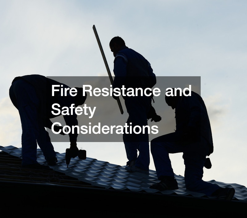 Fire Resistance and Safety Considerations