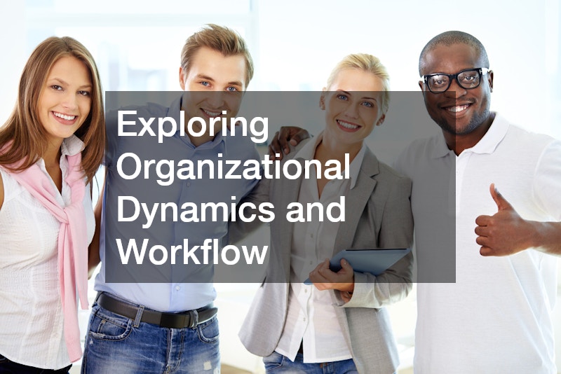 Exploring Organizational Dynamics and Workflow