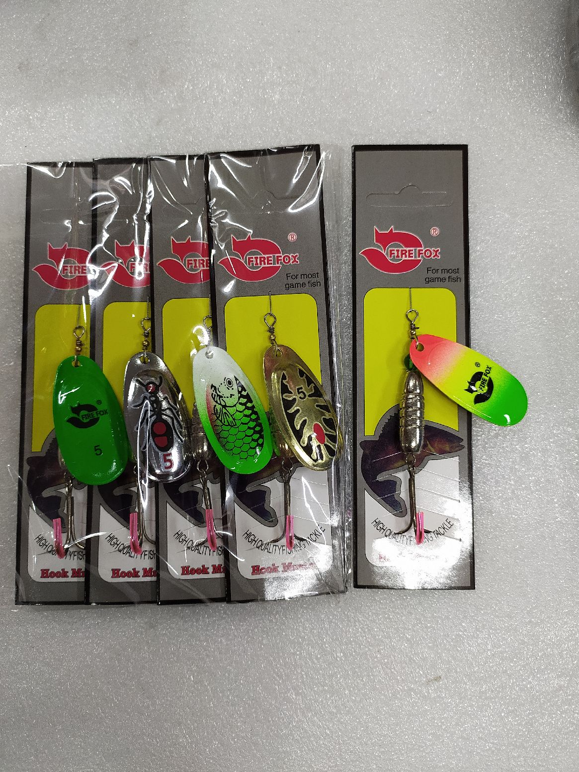 fire fox fish lure Blue Super Vibrax Classic Spinner - 7/64 oz FIRE FOX SPINNER LURE 12G
