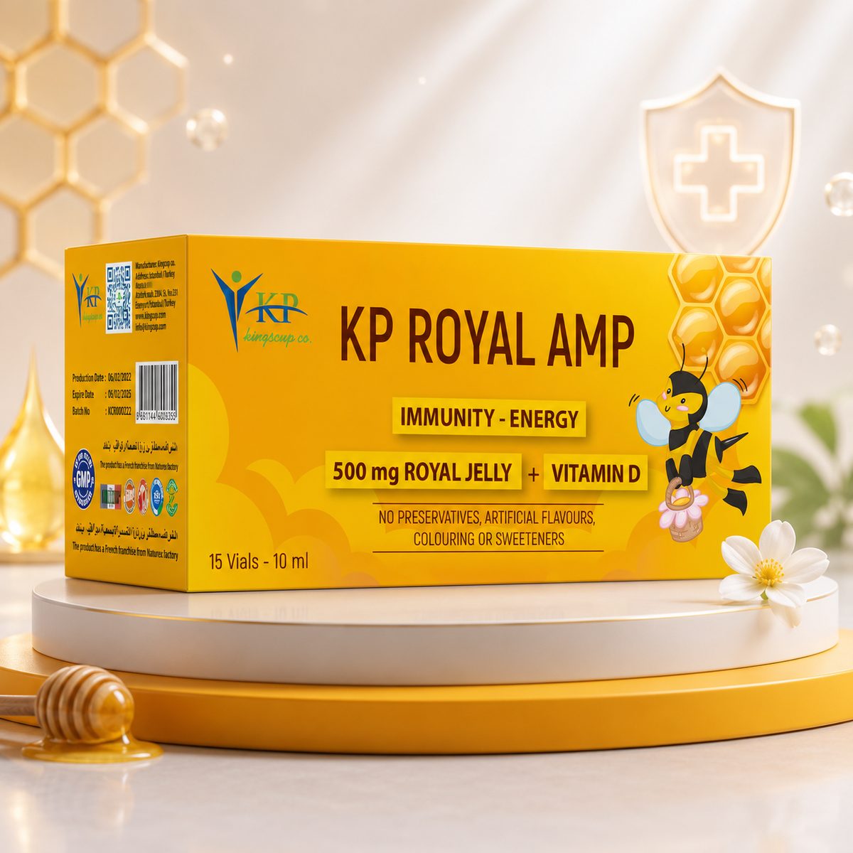 KP Royal 10 AMPs 500mg