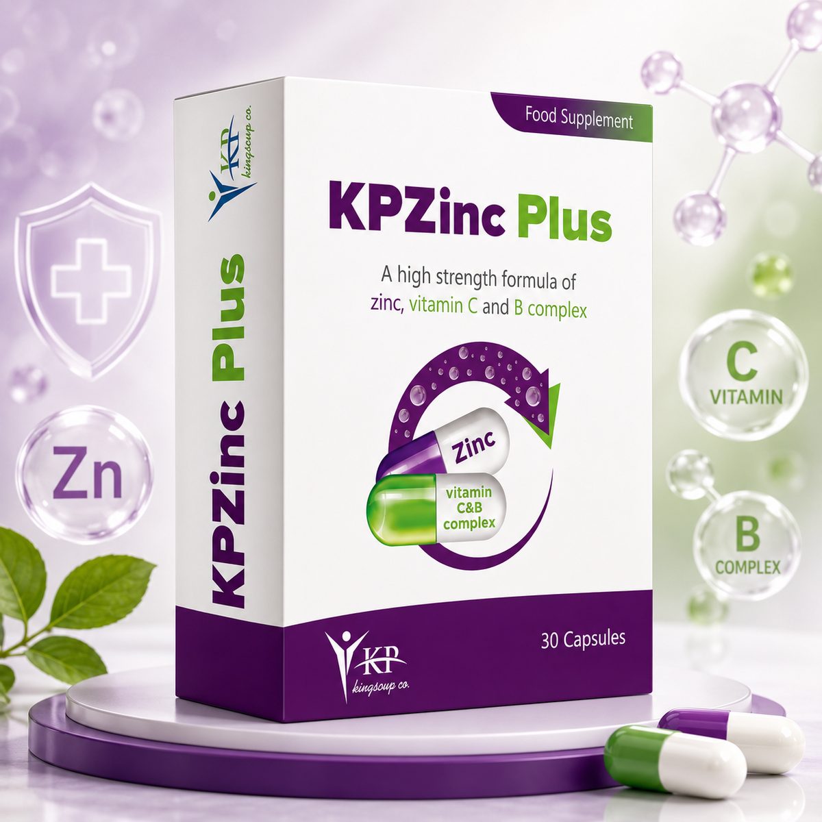 KP Zinc Plus 30 CAPs