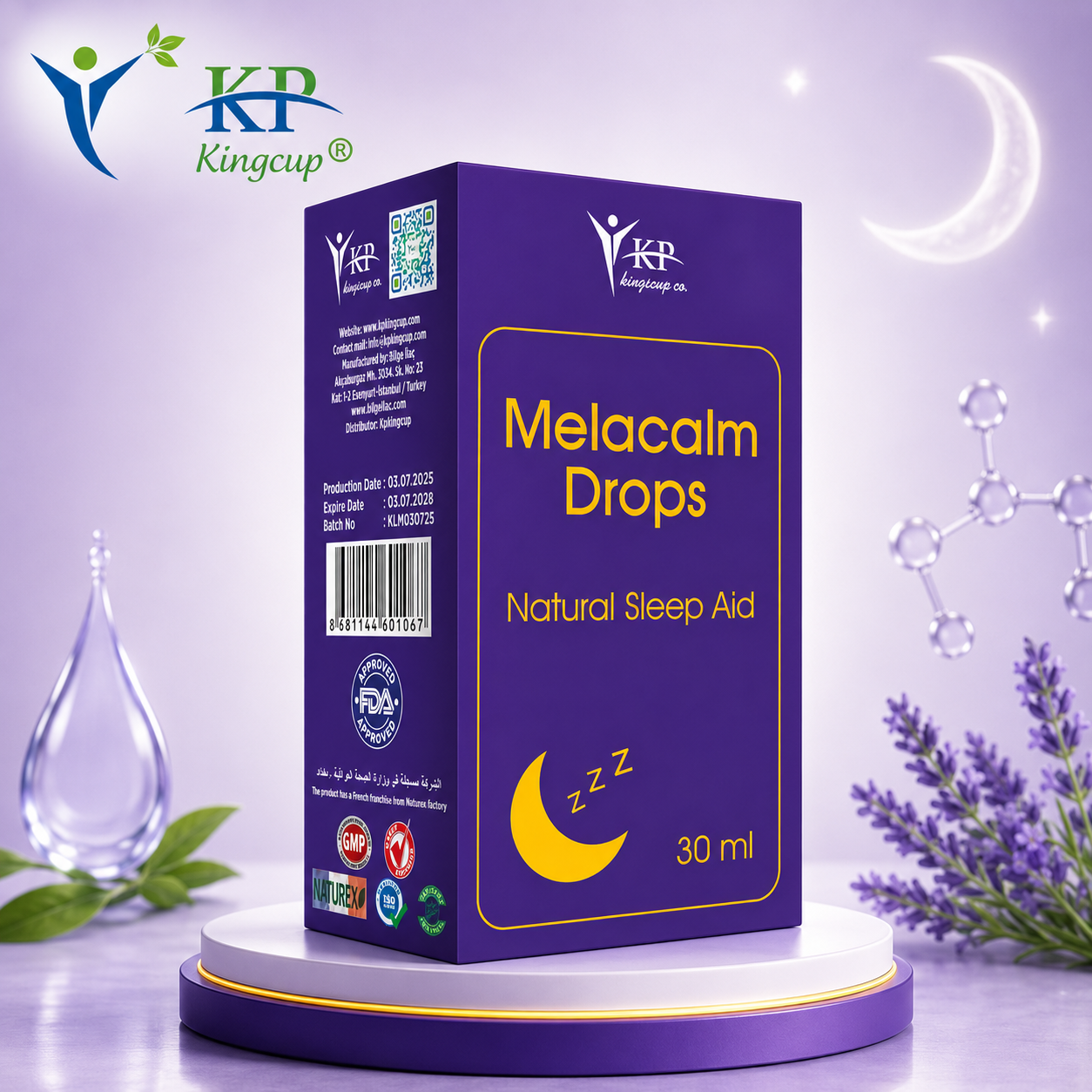 MelaCalm 30ml Drops