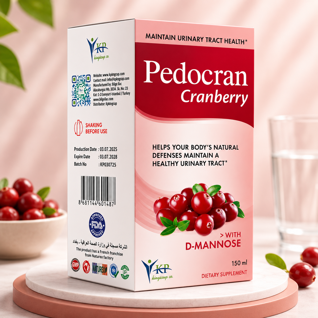 PedoCran Cranberry 150 ml
