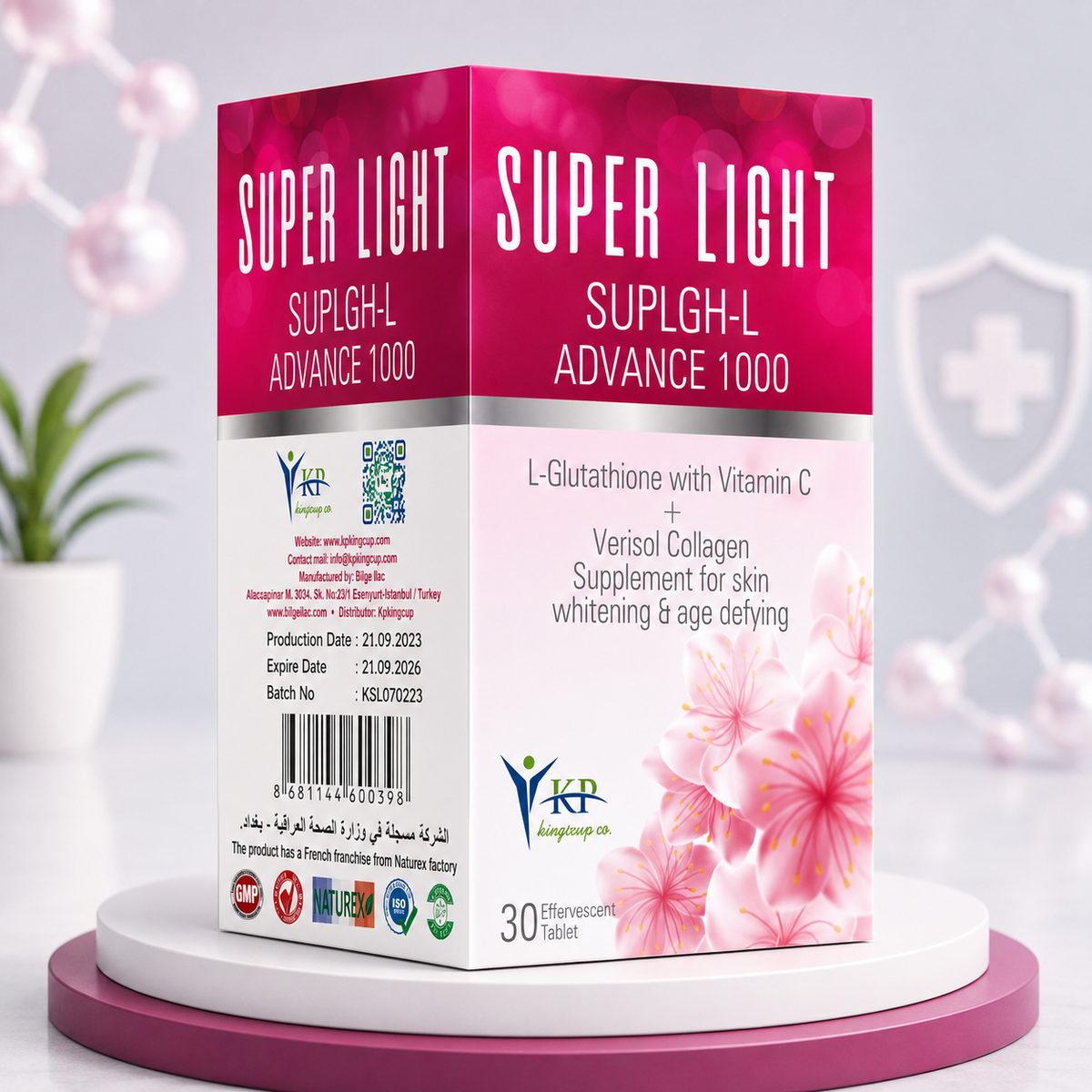 Super Light 30 Effervescent Tabs