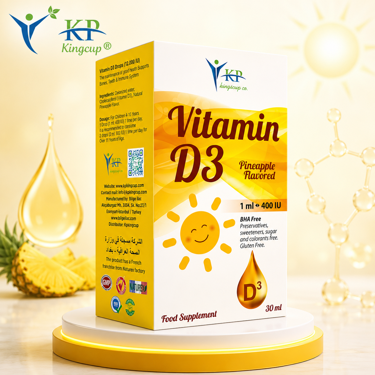 Vitamin D3 30ML (1ml=400IU)