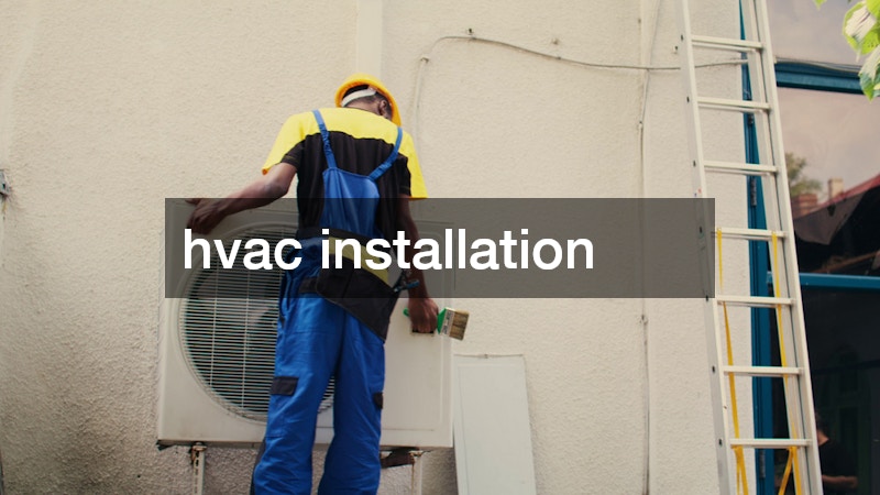 hvac installation
