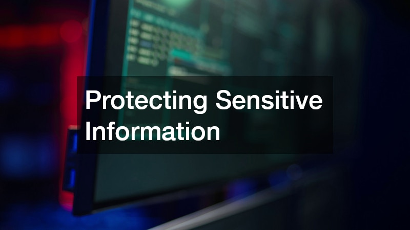 Protecting Sensitive Information