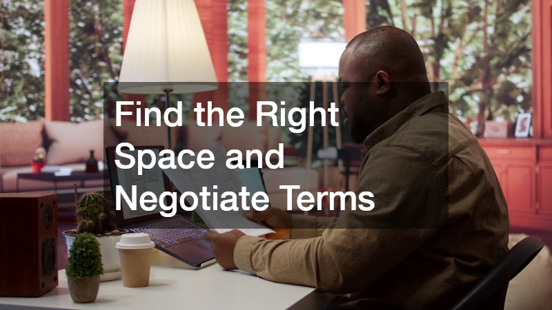 Find the Right Space and Negotiate Terms