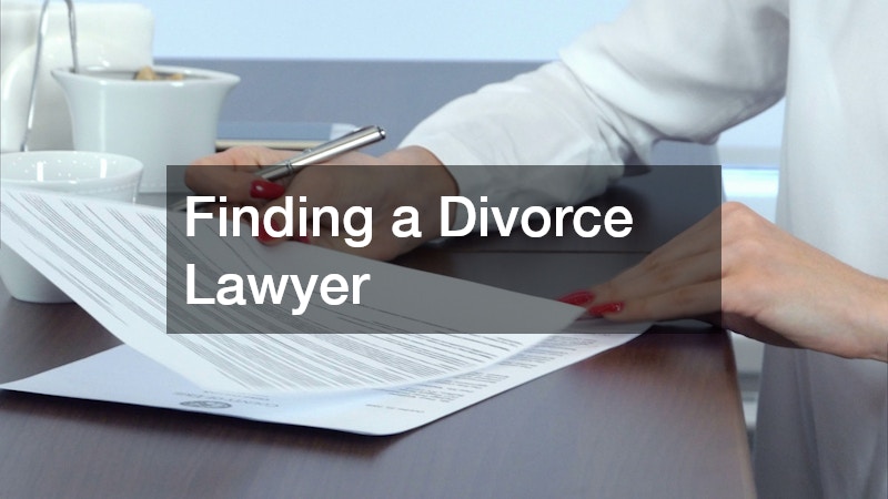 Finding a Divorce Lawyer