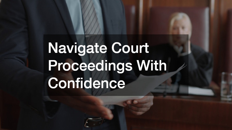 Navigate Court Proceedings With Confidence