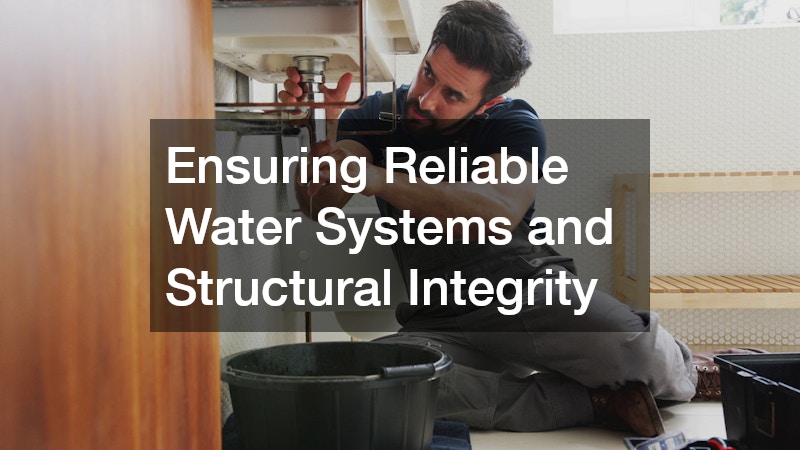 Ensuring Reliable Water Systems and Structural Integrity