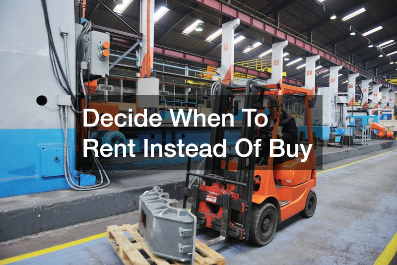 Decide When To Rent Instead Of Buy