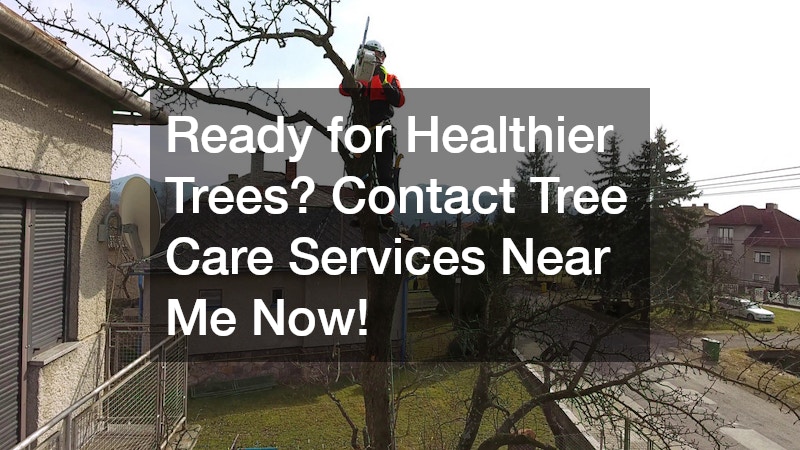 Ready for Healthier Trees? Contact Tree Care Services Near Me Now!