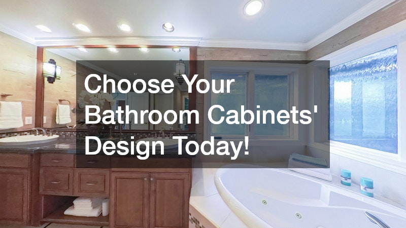 Choose Your Bathroom Cabinets