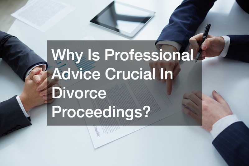 Why Is Professional Advice Crucial In Divorce Proceedings?