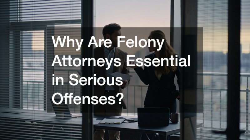 Why Are Felony Attorneys Essential in Serious Offenses?