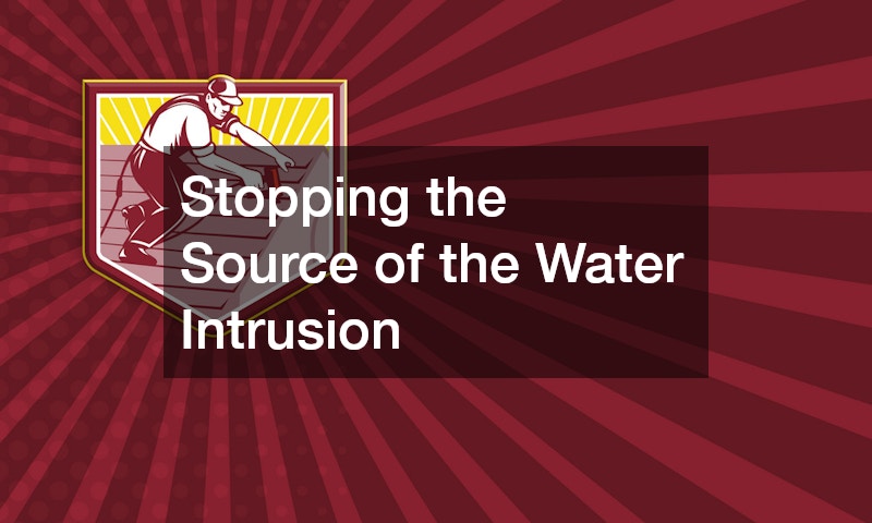Stopping the Source of the Water Intrusion