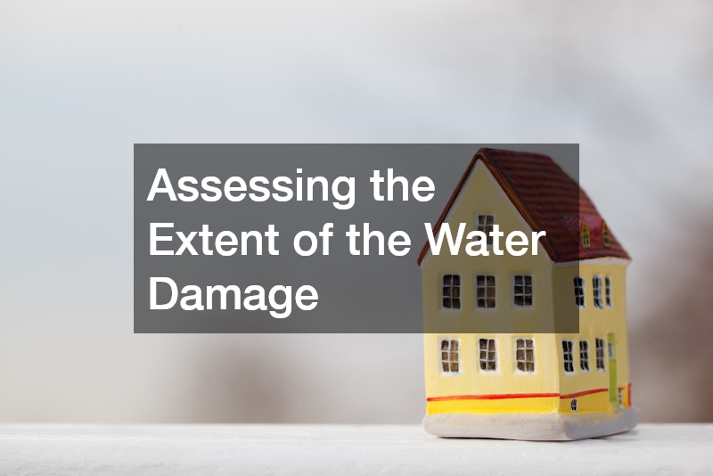 Assessing the Extent of the Water Damage