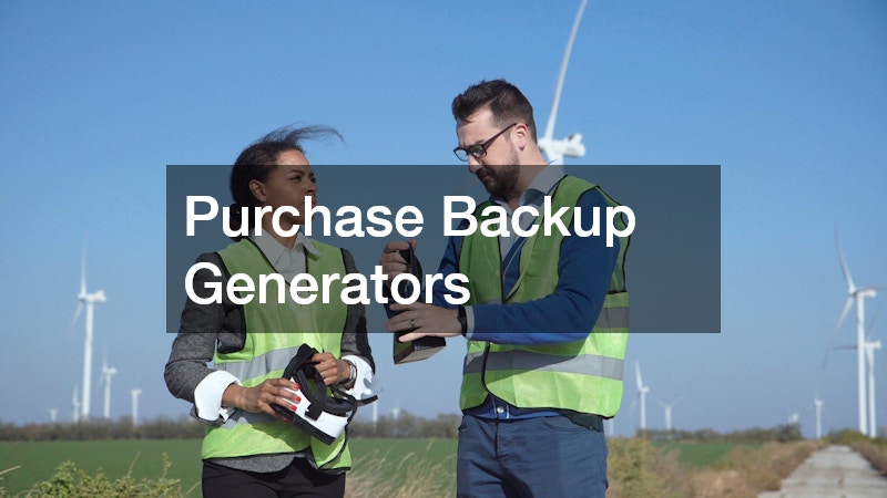 Purchase Backup Generators
