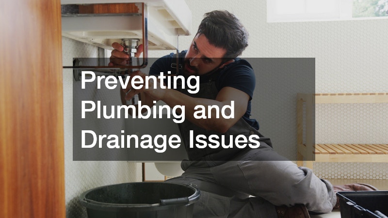 Preventing Plumbing and Drainage Issues
