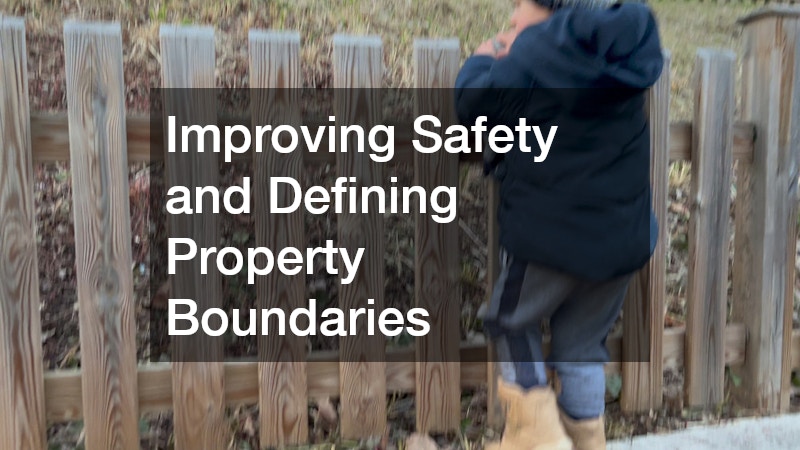 Improving Safety and Defining Property Boundaries