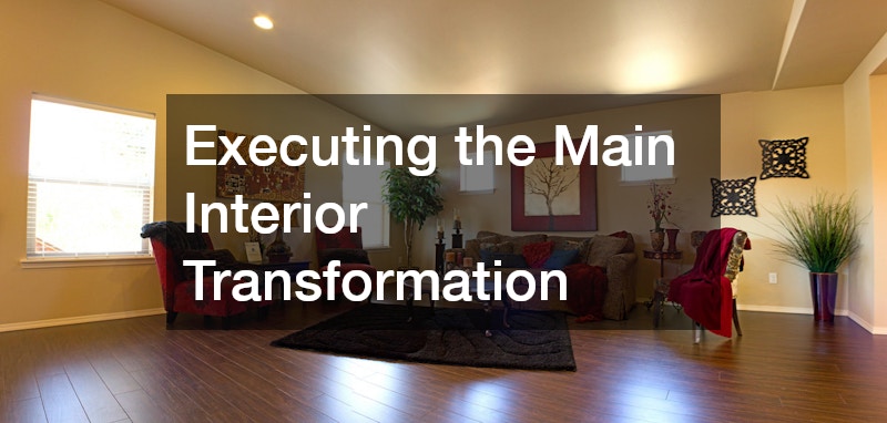 Executing the Main Interior Transformation