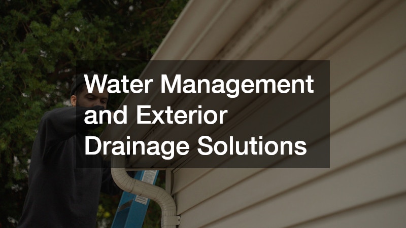Water Management and Exterior Drainage Solutions