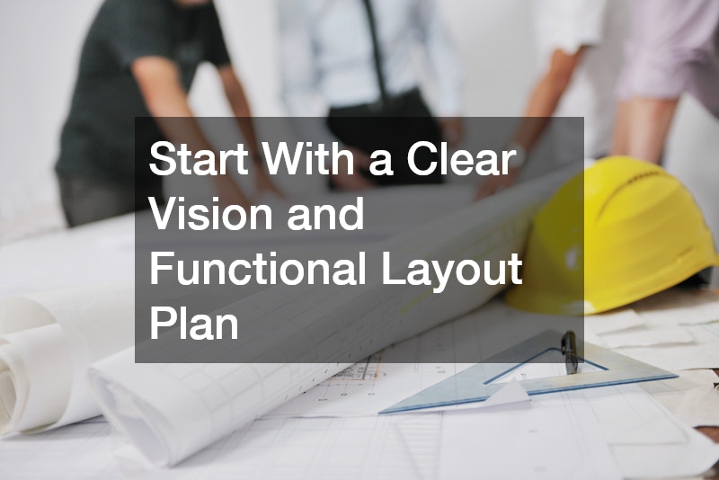 Start With a Clear Vision and Functional Layout Plan