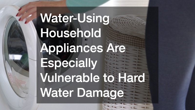 Water-Using Household Appliances Are Especially Vulnerable to Hard Water Damage