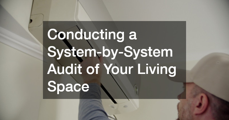 Conducting a System-by-System Audit of Your Living Space