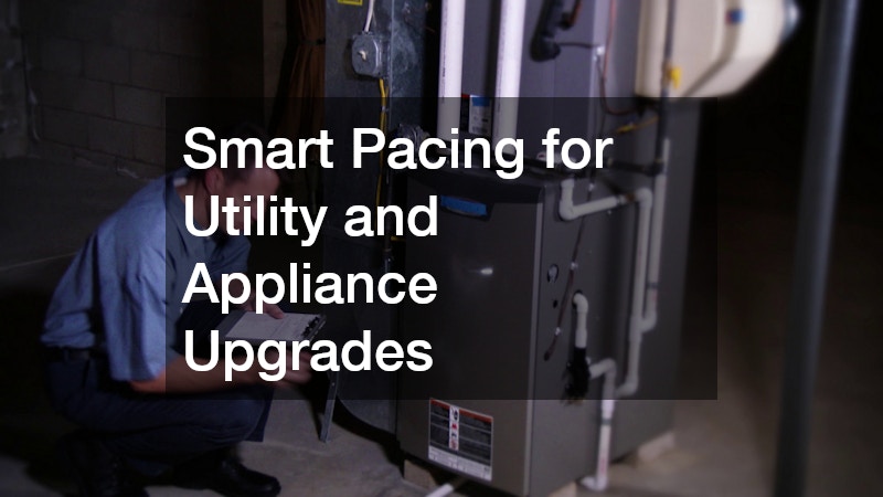 Smart Pacing for Utility and Appliance Upgrades