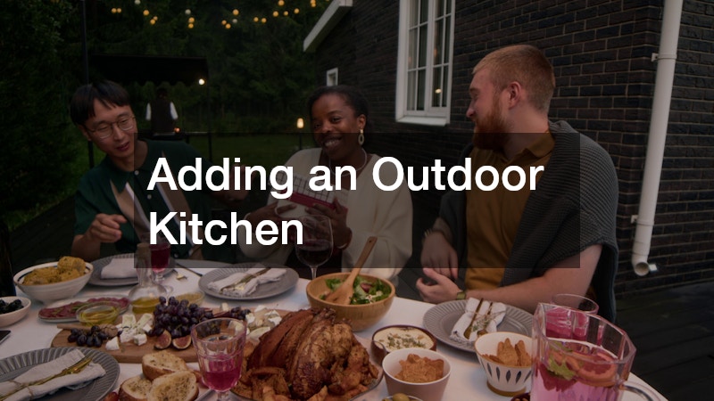 Adding an Outdoor Kitchen