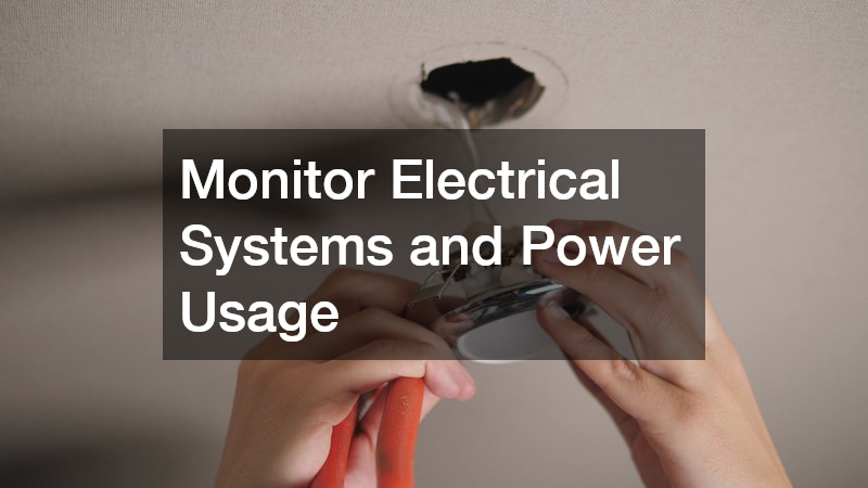 Monitor Electrical Systems and Power Usage