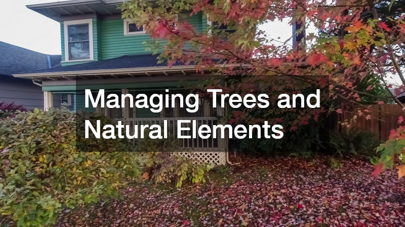 Managing Trees and Natural Elements