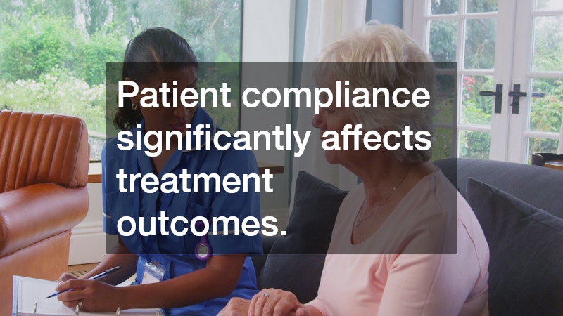 Patient compliance significantly affects treatment outcomes.