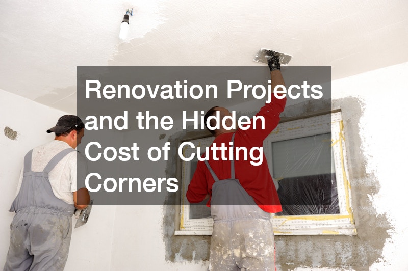 Renovation Projects and the Hidden Cost of Cutting Corners